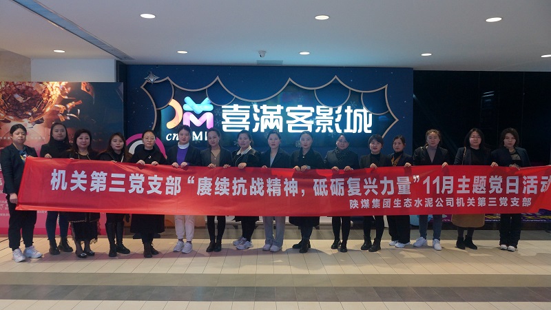 機關(guān)第三黨支部組織開(kāi)展“賡續抗戰精神，砥礪復興力量”紅色觀(guān)影主題黨日活動(dòng)