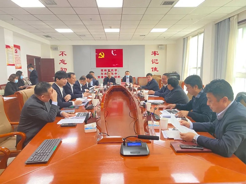 陜西建材科技集團黨委書(shū)記、董事長(cháng)張超暉帶隊赴榆林開(kāi)展綜合固廢利用交流座談