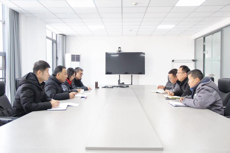 陜煤新材公司深入一線召開現場安全生產工作會