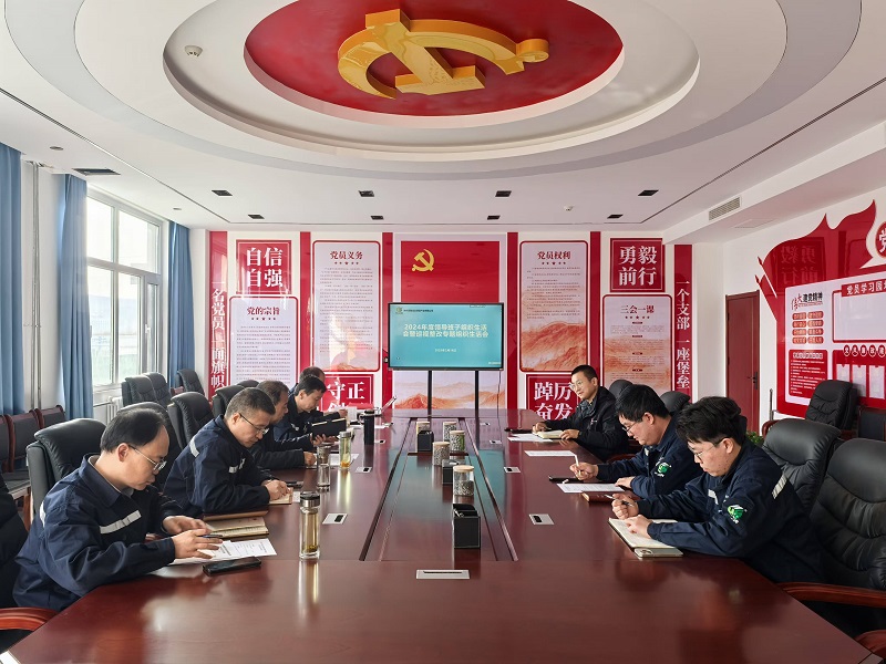 神木恒穩(wěn)公司黨支部召開(kāi)2024年度領(lǐng)導(dǎo)班子組織生活會(huì)暨巡視整改專題組織生活會(huì)