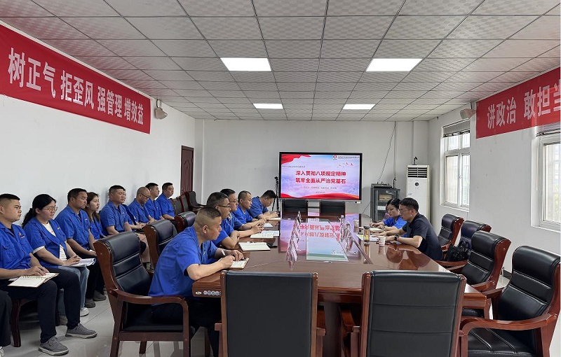 陳早佩到賽柯瑞思公司講授深入貫徹中央八項規(guī)定精神學(xué)習(xí)教育專題黨課