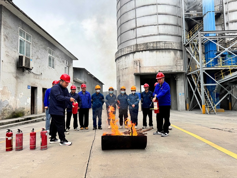 賽柯瑞思公司生產黨支部開展“筑牢防火長城，黨員先行擔當”主題黨日活動