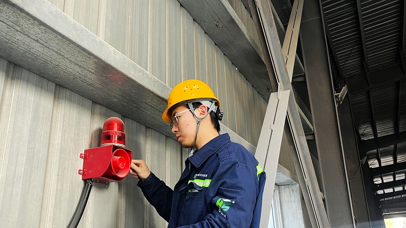 富平公司：石膏棚安全管理再升級