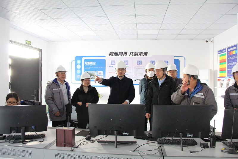 陜煤集團(tuán)第四小組到陜煤新材涇陽公司開展四季度安全環(huán)保檢查